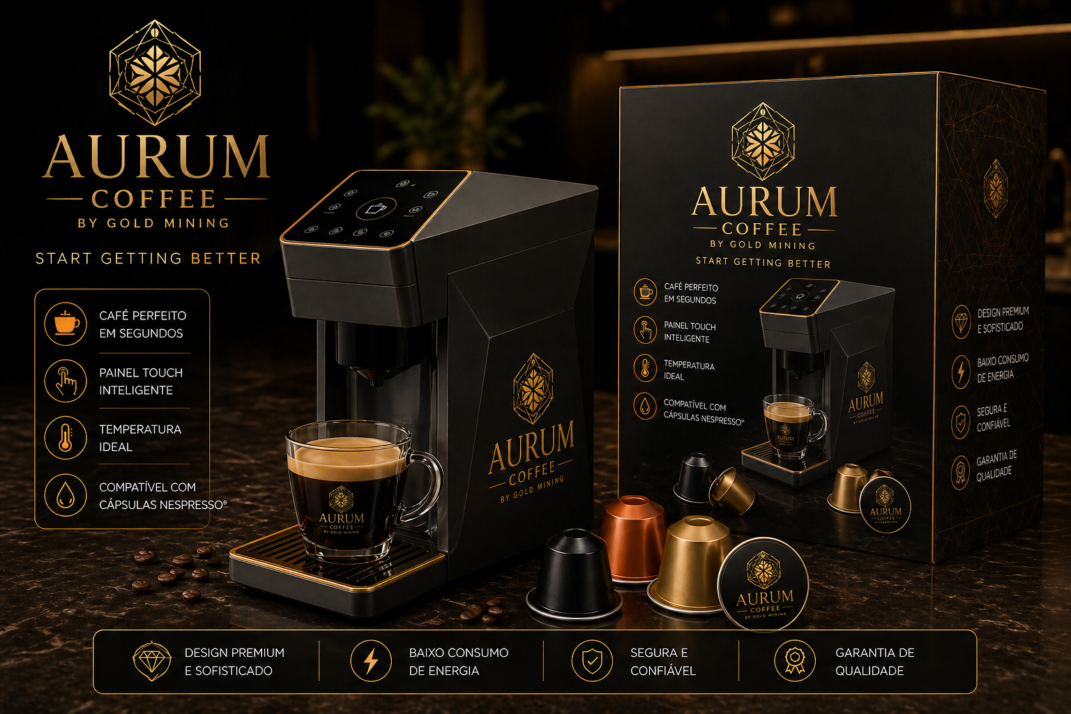 AURUM Coffee Machine