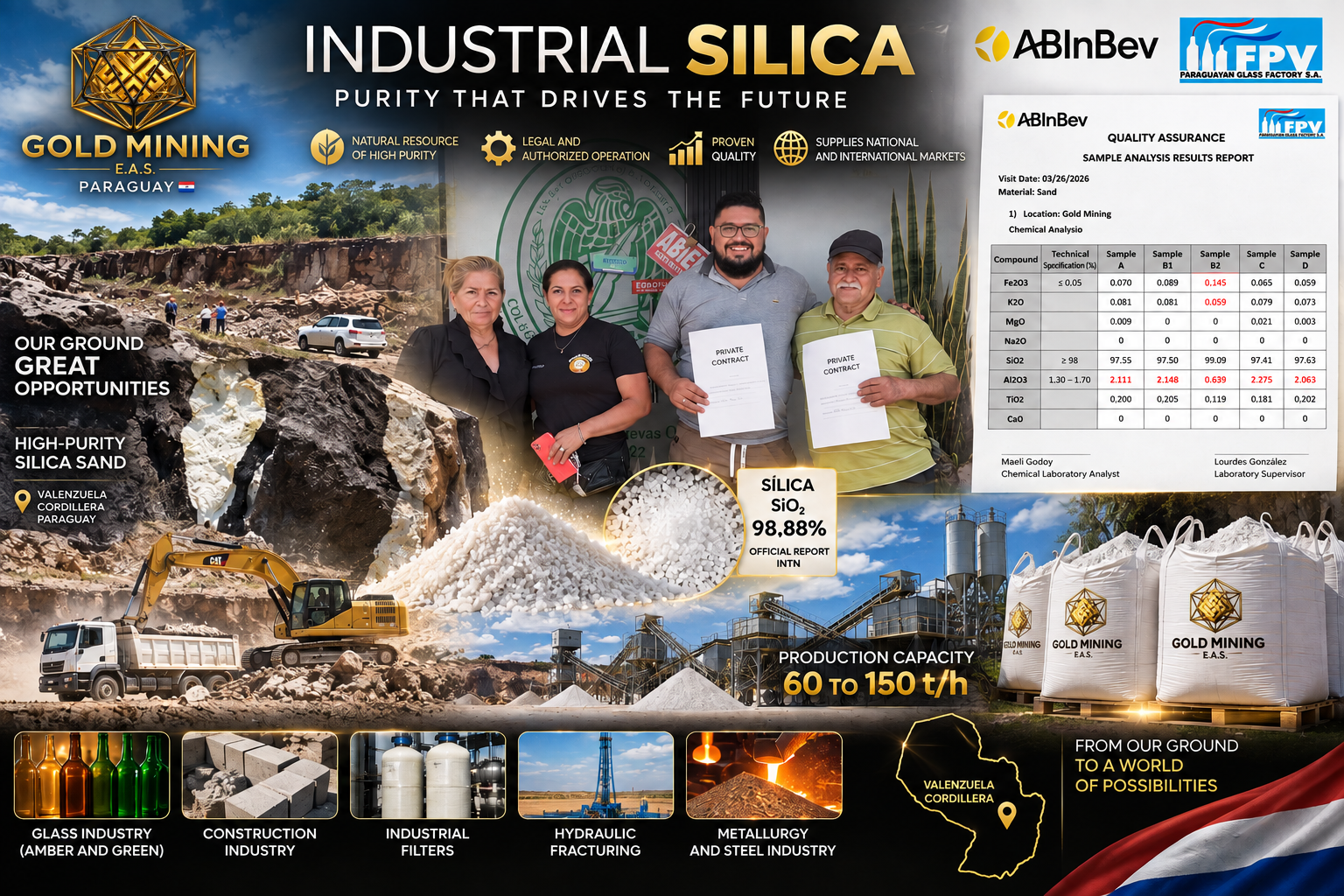 Gold Mining — Industrial Silica